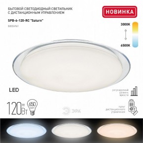 Накладной светильник Эра Классик SPB-6-120-RC Saturn (С) в Камышлове - kamyshlov.ok-mebel.com | фото 3
