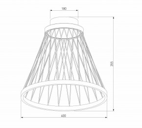 Накладной светильник Eurosvet Cesta 40018/1 LED коричневый в Камышлове - kamyshlov.ok-mebel.com | фото 4