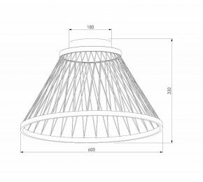 Накладной светильник Eurosvet Cesta 40019/1 LED коричневый в Камышлове - kamyshlov.ok-mebel.com | фото 4