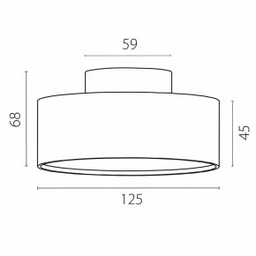 Накладной светильник Lightstar Acuto 215947 в Камышлове - kamyshlov.ok-mebel.com | фото 3