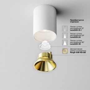 Накладной светильник Maytoni Alfa LED C064CL-8W4K-RD-WB в Камышлове - kamyshlov.ok-mebel.com | фото 6