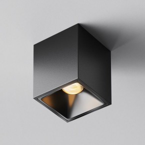 Накладной светильник Maytoni Alfa LED C065CL-8W2.7K-SQ-B в Камышлове - kamyshlov.ok-mebel.com | фото 3