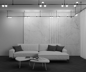 Накладной светильник Maytoni Luna TR149-1-5W4K-B в Камышлове - kamyshlov.ok-mebel.com | фото 4