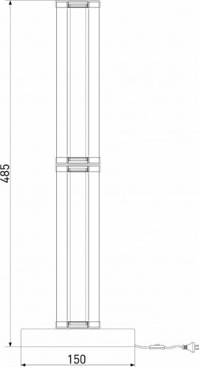 Настольная лампа декоративная Eurosvet Stark 80536/1 латунь в Камышлове - kamyshlov.ok-mebel.com | фото 6