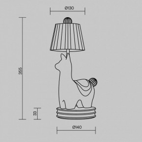 Настольная лампа декоративная Maytoni Senor Alpaca MOD377TL-L5W3K в Камышлове - kamyshlov.ok-mebel.com | фото 10