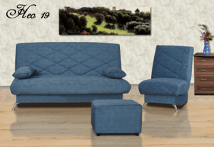 Комплект мягкой мебели НЕО 19 (3+1+ Пуф) в Камышлове - kamyshlov.ok-mebel.com | фото 1