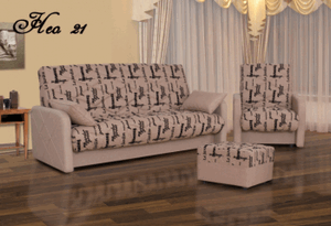 Комплект мягкой мебели НЕО 21М (3+1+ Пуф) в Камышлове - kamyshlov.ok-mebel.com | фото 1