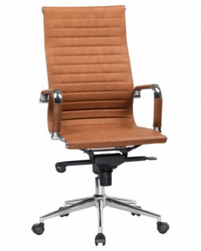 Офисное кресло для руководителей DOBRIN CLARK LMR-101F светло-коричневый №321 в Камышлове - kamyshlov.ok-mebel.com | фото 1