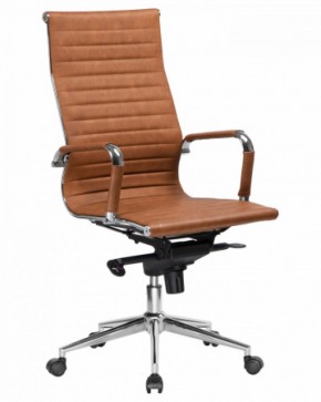 Офисное кресло для руководителей DOBRIN CLARK LMR-101F светло-коричневый №321 в Камышлове - kamyshlov.ok-mebel.com | фото 2