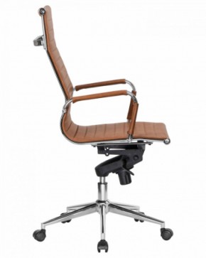 Офисное кресло для руководителей DOBRIN CLARK LMR-101F светло-коричневый №321 в Камышлове - kamyshlov.ok-mebel.com | фото 3