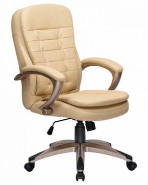 Офисное кресло для руководителей DOBRIN DONALD LMR-106B бежевый в Камышлове - kamyshlov.ok-mebel.com | фото 1