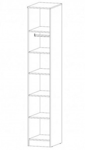 КОСТА-РИКА Пенал (шимо темный/шимо светлый) в Камышлове - kamyshlov.ok-mebel.com | фото 2