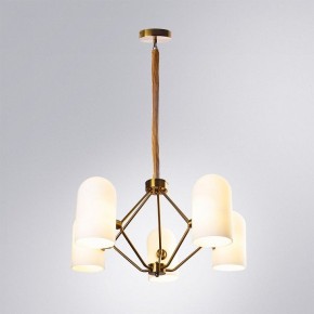 Подвесная люстра Arte Lamp Cassel A5454LM-5PB в Камышлове - kamyshlov.ok-mebel.com | фото 3