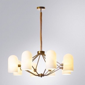 Подвесная люстра Arte Lamp Cassel A5454LM-8PB в Камышлове - kamyshlov.ok-mebel.com | фото 3