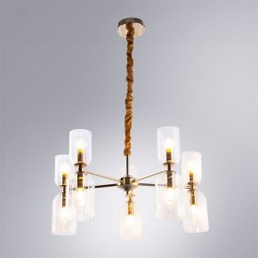 Подвесная люстра Arte Lamp Charm A1623LM-10GO в Камышлове - kamyshlov.ok-mebel.com | фото 3