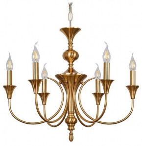 Подвесная люстра Arte Lamp Collinetta A4094LM-6PB в Камышлове - kamyshlov.ok-mebel.com | фото