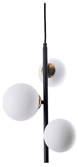 Подвесная люстра Arte Lamp Gemini A2243SP-3BK в Камышлове - kamyshlov.ok-mebel.com | фото