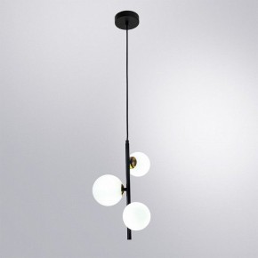 Подвесная люстра Arte Lamp Gemini A2243SP-3BK в Камышлове - kamyshlov.ok-mebel.com | фото 3