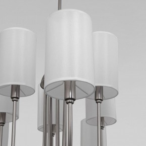 Подвесная люстра Eurosvet Abbey 60164/10 никель Smart в Камышлове - kamyshlov.ok-mebel.com | фото 7