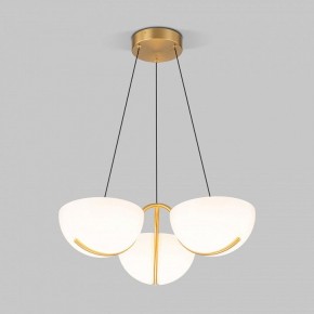 Подвесная люстра Eurosvet Emisfero 50083/3 LED золото в Камышлове - kamyshlov.ok-mebel.com | фото 2