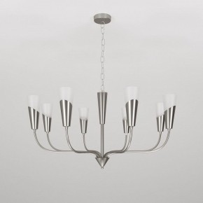 Подвесная люстра Eurosvet Rhyton 60167/8 никель в Камышлове - kamyshlov.ok-mebel.com | фото 3