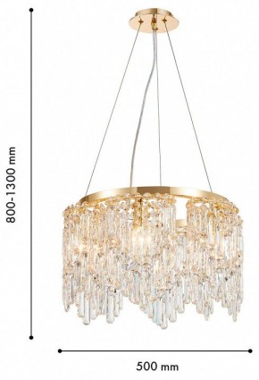 Подвесная люстра Favourite Diadem 4724-6P в Камышлове - kamyshlov.ok-mebel.com | фото 4