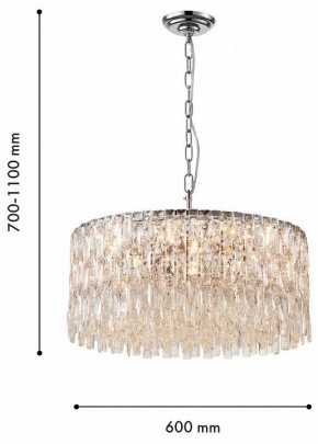Подвесная люстра Favourite Robby 4723-12P в Камышлове - kamyshlov.ok-mebel.com | фото 4