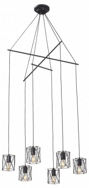 Подвесная люстра Vitaluce V3028 V3028-1/6S в Камышлове - kamyshlov.ok-mebel.com | фото