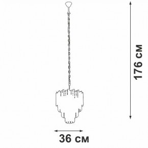Подвесная люстра Vitaluce V58471 V58471-8/5 в Камышлове - kamyshlov.ok-mebel.com | фото 5
