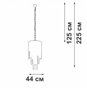 Подвесная люстра Vitaluce V5885 V5885-9/7 в Камышлове - kamyshlov.ok-mebel.com | фото 3