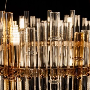 Подвесной светильник Arte Lamp Crystalla A4111LM-16GO в Камышлове - kamyshlov.ok-mebel.com | фото 6