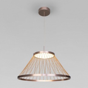 Подвесной светильник Eurosvet Cesta 40017/1 LED коричневый в Камышлове - kamyshlov.ok-mebel.com | фото 2