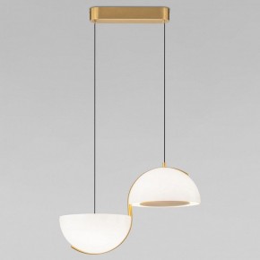 Подвесной светильник Eurosvet Emisfero 50083/2 LED золото в Камышлове - kamyshlov.ok-mebel.com | фото
