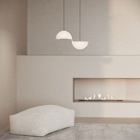 Подвесной светильник Eurosvet Emisfero 50083/2 LED золото в Камышлове - kamyshlov.ok-mebel.com | фото 2