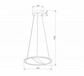 Подвесной светильник Eurosvet Occhio 40026/1 LED серый в Камышлове - kamyshlov.ok-mebel.com | фото 5