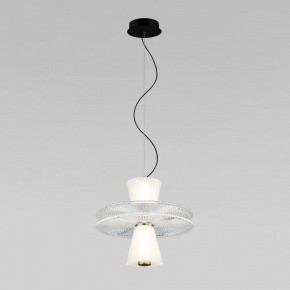 Подвесной светильник Eurosvet Titania 40028/1 LED белый в Камышлове - kamyshlov.ok-mebel.com | фото