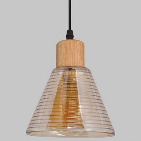 Подвесной светильник Imex MD.5870 MD.5870-1-P-WOOD+BK в Камышлове - kamyshlov.ok-mebel.com | фото