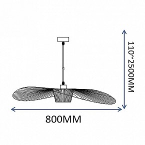 Подвесной светильник Imperiumloft HAT Black ﻿HAT01 в Камышлове - kamyshlov.ok-mebel.com | фото 3