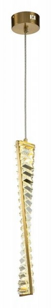 Подвесной светильник Indigo Frizzante 12015/1P Brass в Камышлове - kamyshlov.ok-mebel.com | фото 3