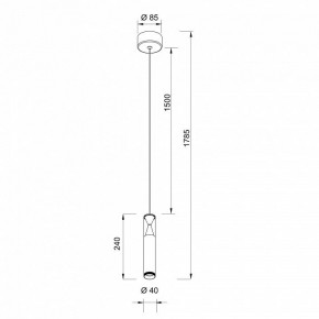 Подвесной светильник Mantra Spark 8969 в Камышлове - kamyshlov.ok-mebel.com | фото 4