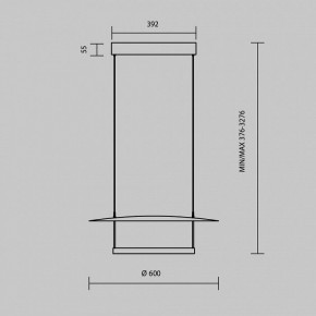 Подвесной светильник Maytoni Ambience MOD280PL-L30B3K1 в Камышлове - kamyshlov.ok-mebel.com | фото 4