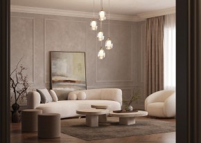 Подвесной светильник Maytoni Aura MOD016PL-05BS в Камышлове - kamyshlov.ok-mebel.com | фото 4