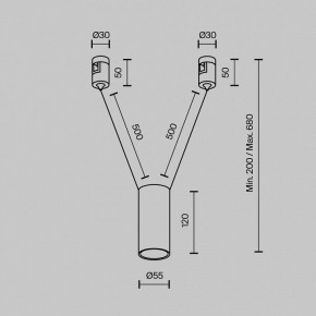 Подвесной светильник Maytoni Focus Led TR157-1-12W3K-BS в Камышлове - kamyshlov.ok-mebel.com | фото 5