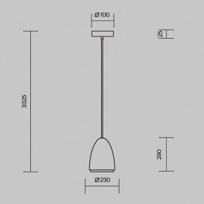 Подвесной светильник Maytoni Pilastro MOD430PL-01CM в Камышлове - kamyshlov.ok-mebel.com | фото 5