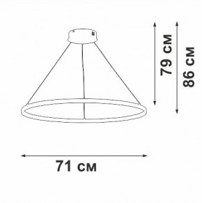 Подвесной светильник Vitaluce V2516 V2516-8/3S в Камышлове - kamyshlov.ok-mebel.com | фото 3