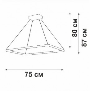Подвесной светильник Vitaluce V2704 V2704-0/1S в Камышлове - kamyshlov.ok-mebel.com | фото 3