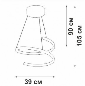 Подвесной светильник Vitaluce V3044 V3044-1/1S в Камышлове - kamyshlov.ok-mebel.com | фото 4