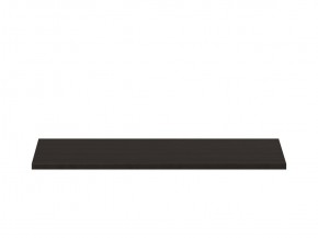 Полка ОРИОН для шкафа широкая, цвет Дуб Венге в Камышлове - kamyshlov.ok-mebel.com | фото 2