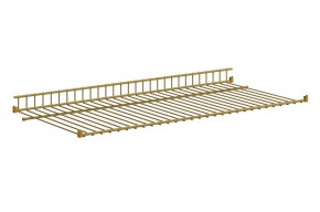 Полка сотовая L695 (золото) в Камышлове - kamyshlov.ok-mebel.com | фото