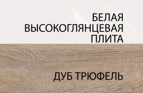 Полка/TYP 60, LINATE ,цвет белый/сонома трюфель в Камышлове - kamyshlov.ok-mebel.com | фото 5
